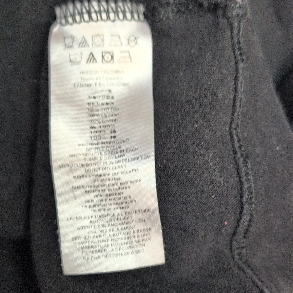 Michael Kors Black Tee With White Logo View 5